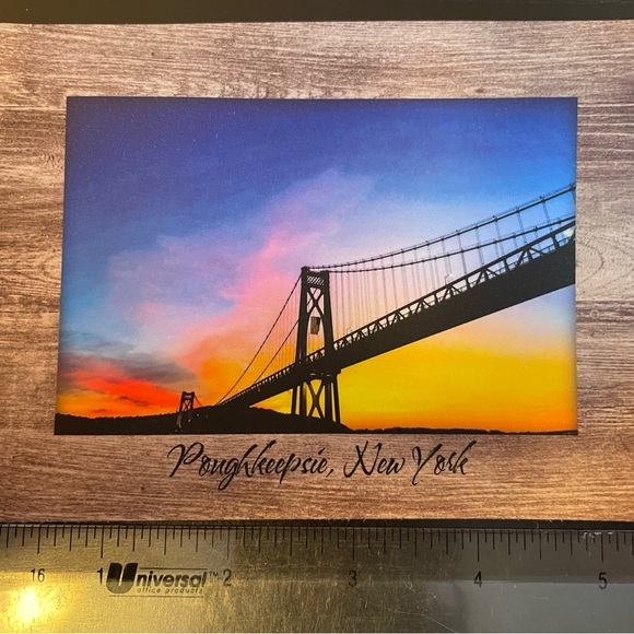 Mid-Hudson Bridge in Poughkeepsie NY magnet - Picture 2 of 3